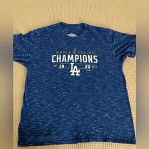 2020 World Series Champions Los Angeles Dodgers TShirt